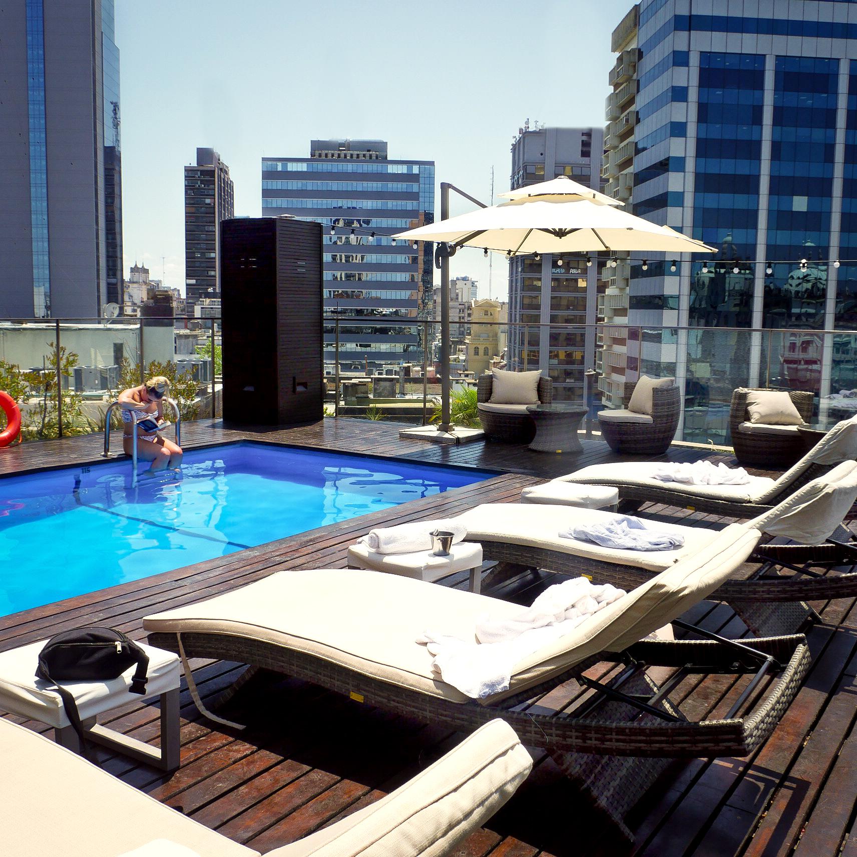 725 Continental Hotel Буенос-Айрес Екстер'єр фото Rooftop pool