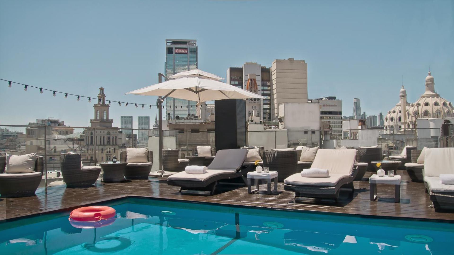 725 Continental Hotel Буенос-Айрес Екстер'єр фото Rooftop pool